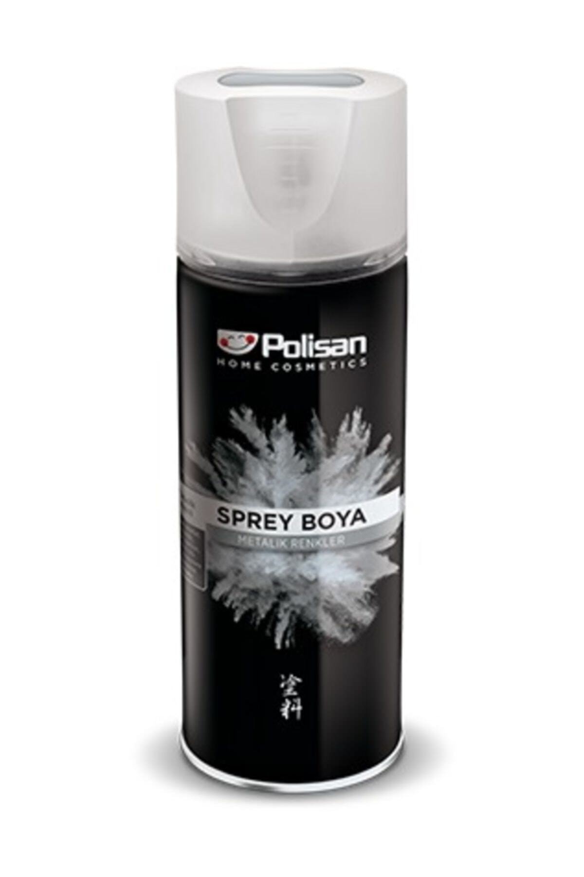 Polisan Sprey Metalik Siyah 400 ML.